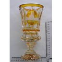 Replika starožitného poháru , rytina "Köln" Topaz